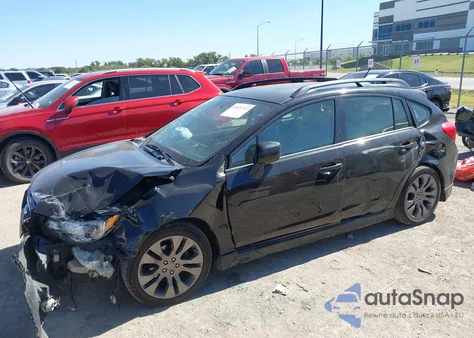 2013 Subaru Impreza 2.0I Sport Limited из США, поврежденный, VIN JF1GPAR61D2835760